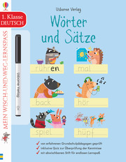 Mein Wisch-und-weg-Lernspaß: Wörter und Sätze - Cover