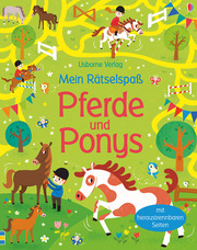 Mein Rätselspaß: Pferde und Ponys - Cover
