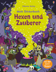 Mein Stickerbuch: Hexen und Zauberer - Cover