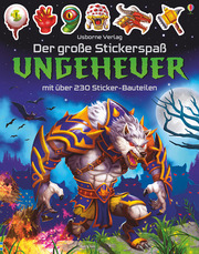 Der große Stickerspaß: Ungeheuer - Cover