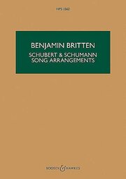 Schubert & Schumann Song Arrangements