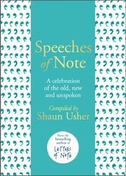 Speeches of Note - Cover
