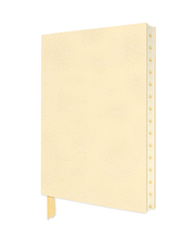 Exquisit Notizbuch DIN A5: Farbe Elfenbein Weiß mit strukturierter Einbandstruktur