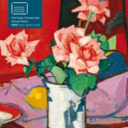 Puzzle - Samuel Peploe, Pinkfarbene Rosen in einer chinesischen Vase