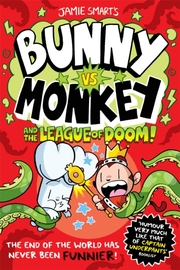 Bunny vs Monkey and the League of Doom - Cover