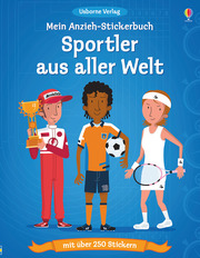 Mein Anzieh-Stickerbuch: Sportler aus aller Welt