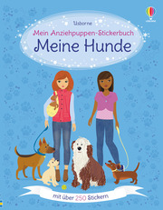 Mein Anziehpuppen-Stickerbuch: Meine Hunde