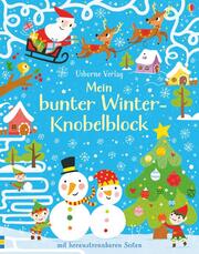 Mein bunter Winter-Knobelblock - Cover