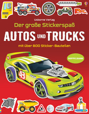 Der große Stickerspaß: Autos und Trucks - Cover