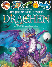Der große Stickerspaß: Drachen - Cover