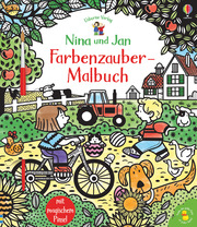 Nina und Jan - Farbenzauber-Malbuch - Cover