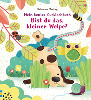 Mein buntes Gucklochbuch: Bist du das, kleiner Welpe? - Cover