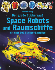Der große Stickerspaß: Space Robots und Raumschiffe - Cover