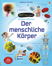 Sticker-Wissen: Der menschliche Körper - Cover