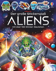 Der große Stickerspaß: Aliens - Cover