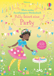 Mein erstes Anziehpuppen-Stickerbuch: Polly feiert eine Party - Cover