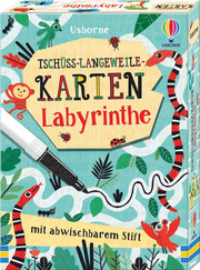 Tschüss-Langeweile-Karten: Labyrinthe