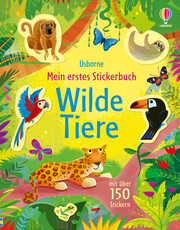 Mein erstes Stickerbuch: Wilde Tiere - Cover