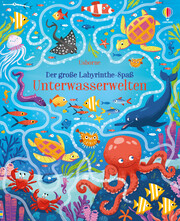 Der große Labyrinthe-Spaß: Unterwasserwelten - Cover