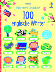 Mein erstes Stickerbuch: 100 englische Wörter - Cover
