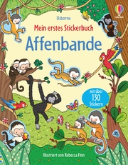 Mein erstes Stickerbuch: Affenbande
