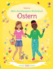 Mein Anziehpuppen-Stickerbuch: Ostern - Cover