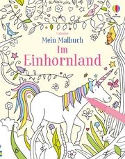 Mein Malbuch: Im Einhornland - Cover