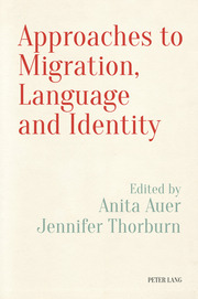 Approaches to Migration, Language and Identity - Cover