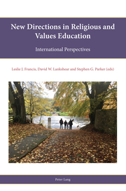 New directions in Religious and Values education - Cover