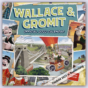 Wallace & Gromit 2023 - Wandkalender
