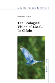The Ecological Vision of J.M.G. Le Clézio - Cover