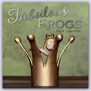 Fabulous Frogs - Fabelhafte Frösche 2024 - 16-Monatskalender