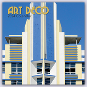 Art Deco - Kunst 2024 - 16-Monatskalender - Cover