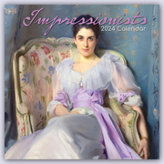 Impressionists - Impressionisten - Impressionismus 2024 - 16-Monatskalender