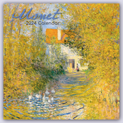 Claude Monet 2024 - 16-Monatskalender