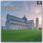Italy - Italien 2024 - 16-Monatskalender