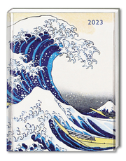Utagawa Hiroshige - Die Welle - Taschenkalender 2023