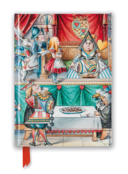 Premium Notizbuch DIN A5: John Tenniel, Alice and the Queen of Hearts