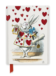 Premium Notizbuch DIN A5: Alice im Wunderland - Weißer Hase