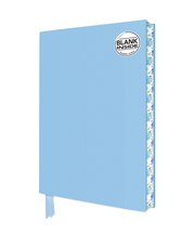 Exquisit Notizbuch ohne Linien DIN A5: Taubenblau