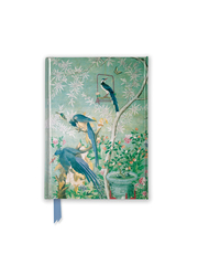 Premium Notizbuch DIN A6: John James Audubon, Ein Paar Columbia Eichelhäher