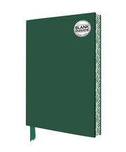 Exquisit Notizbuch ohne Linien DIN A5: Moosgrün