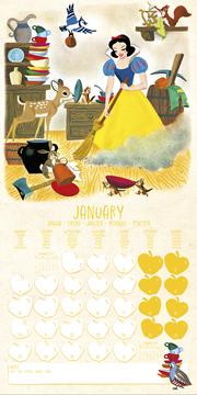 Disney Classics 2025 30X30 Broschürenkalender - Illustrationen 1