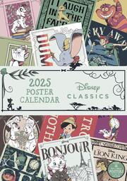 Pyramid - Disney Classics 2025 Posterkalender, 29,7x42cm, Kalender mit beliebten Disney-Motiven, je Monat ein Poster, nachhaltig nur mit Papierumschlag