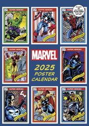 Pyramid - Marvel 2025 Posterkalender, 29,7x42cm, Superhelden-Filmkalender, je Monat ein Poster