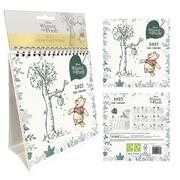 Pyramid - Winnie the Pooh 2025 Tischkalender, 29,7x42cm, Kinderbuch-Klassiker-Kalender für Fans, Monatsübersicht für Familien, mit Winnie Pooh Motiven
