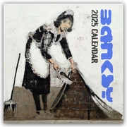 Banksy 2025 - 16-Monatskalender - Cover