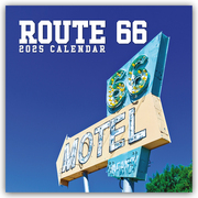 Route 66 2025 - 16-Monatskalender