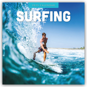 Surfing - Surfen 2025 - 16-Monatskalender