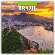 Brazil - Brasilien 2025 - 16-Monatskalender